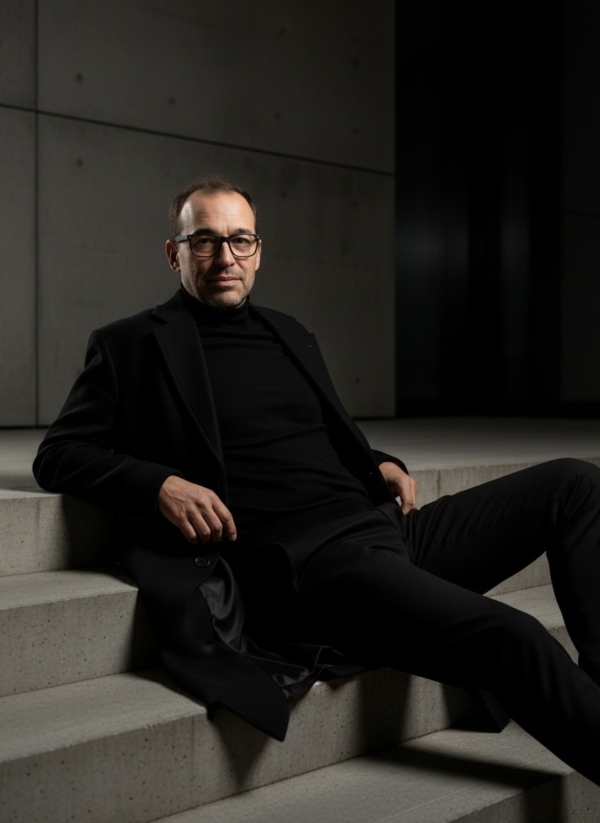 Thomas Pröll im modernen Business-Look, bereit für neue Wege mit JIFU Education