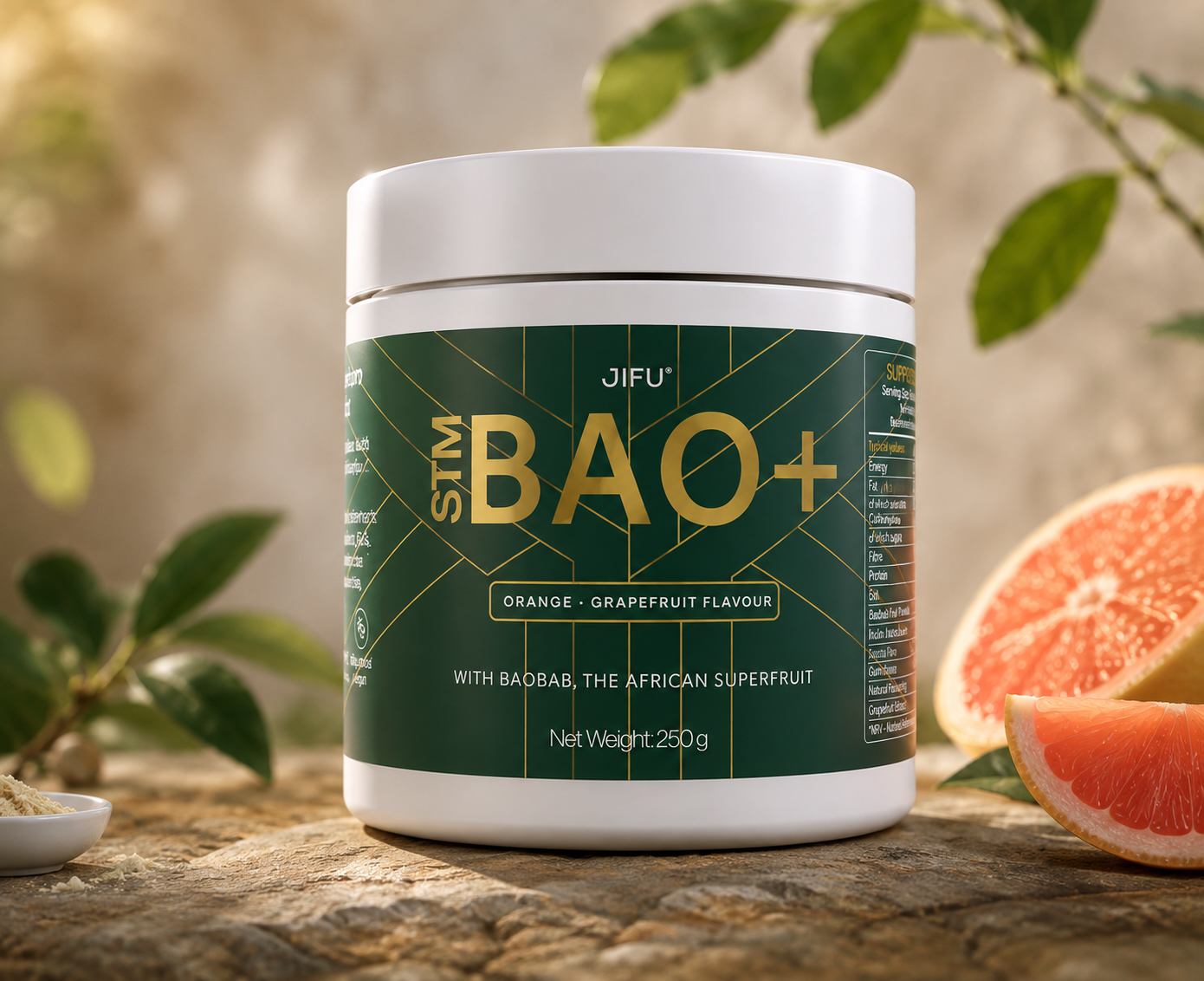 STM BAO Plus Einzelprodukt mit Baobab und Orange-Grapefruit